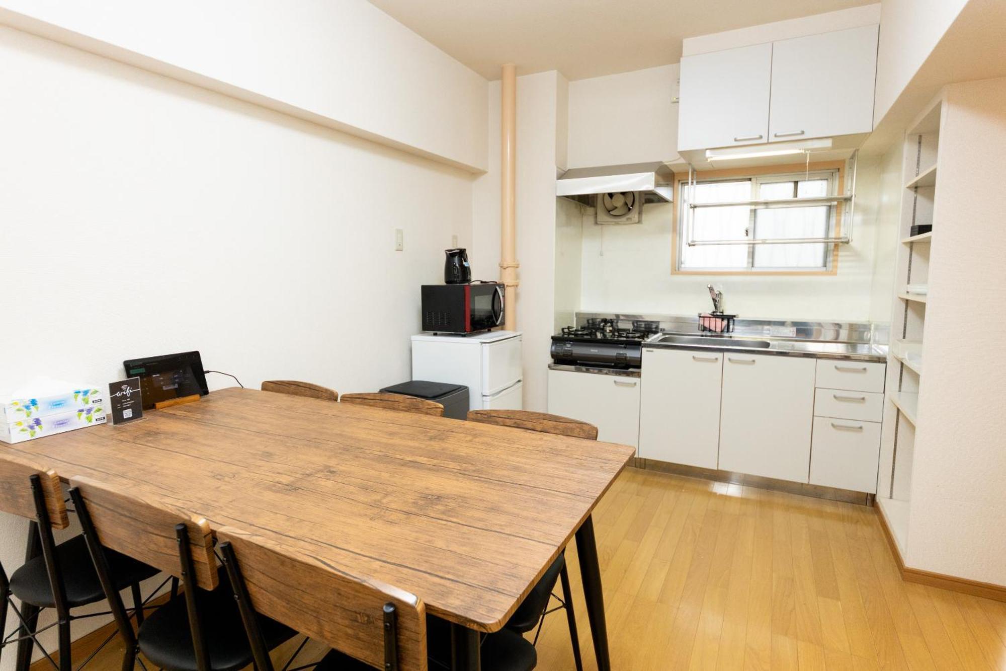 Goom Monthly Hotel Hakata-Higashihie-Ekimae Fukuoka  Rom bilde