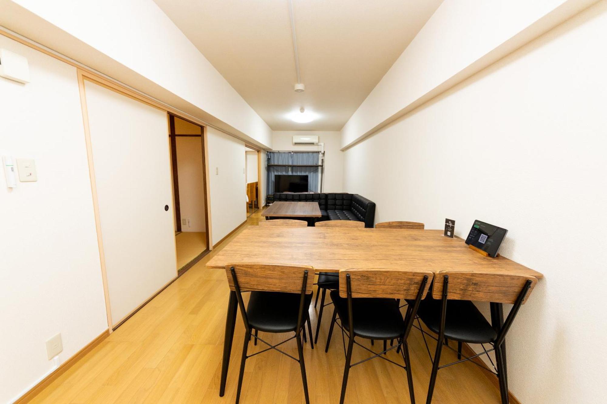 Goom Monthly Hotel Hakata-Higashihie-Ekimae Fukuoka  Rom bilde